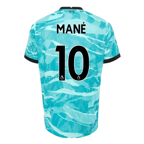 Camiseta Liverpool NO.10 Mane Segunda 2020-2021 Azul